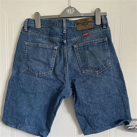 Vintage Wrangler Jorts in Dark Denim with a Small .